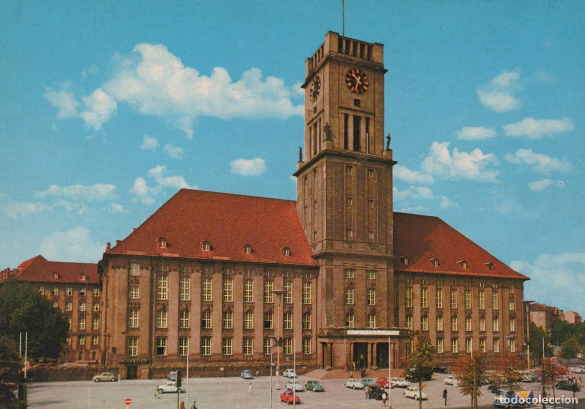 Cartes Postales: Germany Berlin Rathaus Sch&ouml;neberg City Hall With Clock Tower Unposted *YAX389