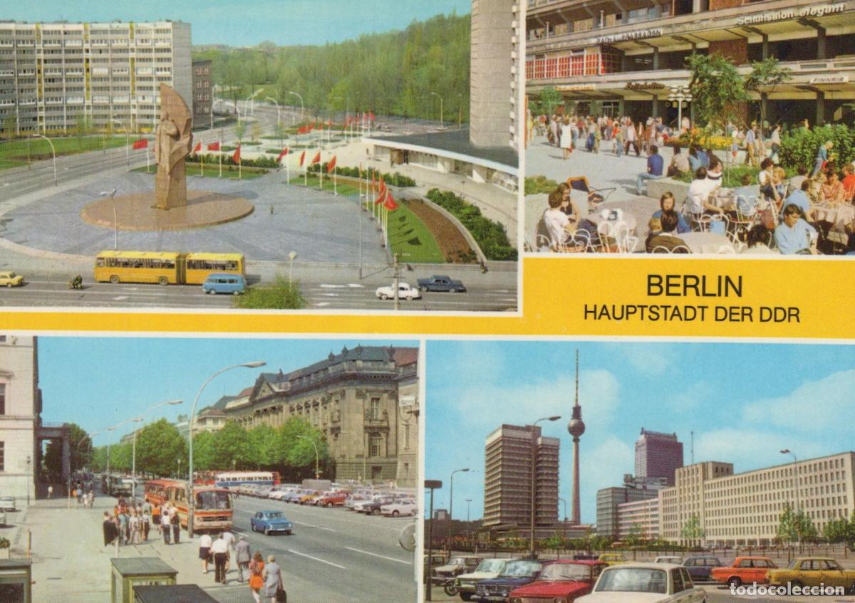 Cartes Postales: Germany Berlin Ddr Leninplatz Rathausstra&szlig;e Unter den Linden TV Unposted *YAX395