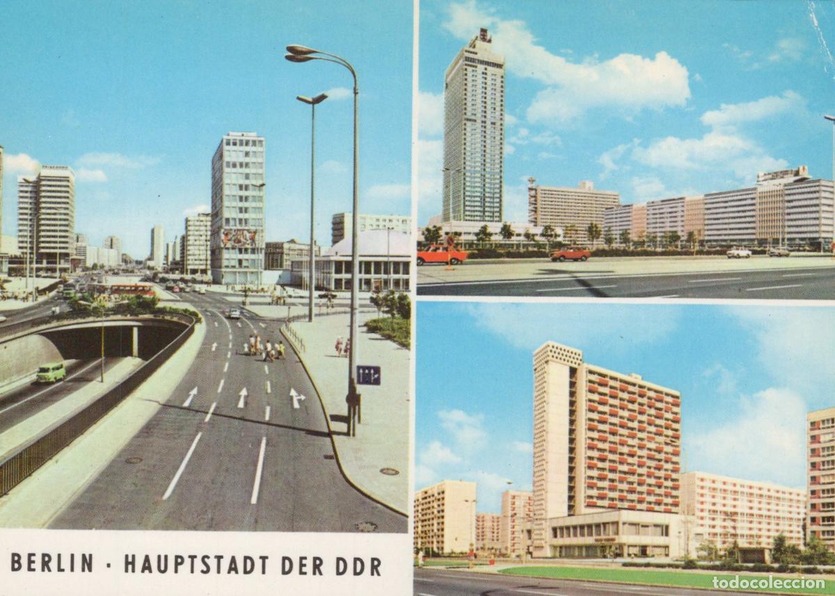 Cartes Postales: Germany Berlin Alexanderplatz Autotunnel Interhotel Stadt Hans Unposted *YAX401