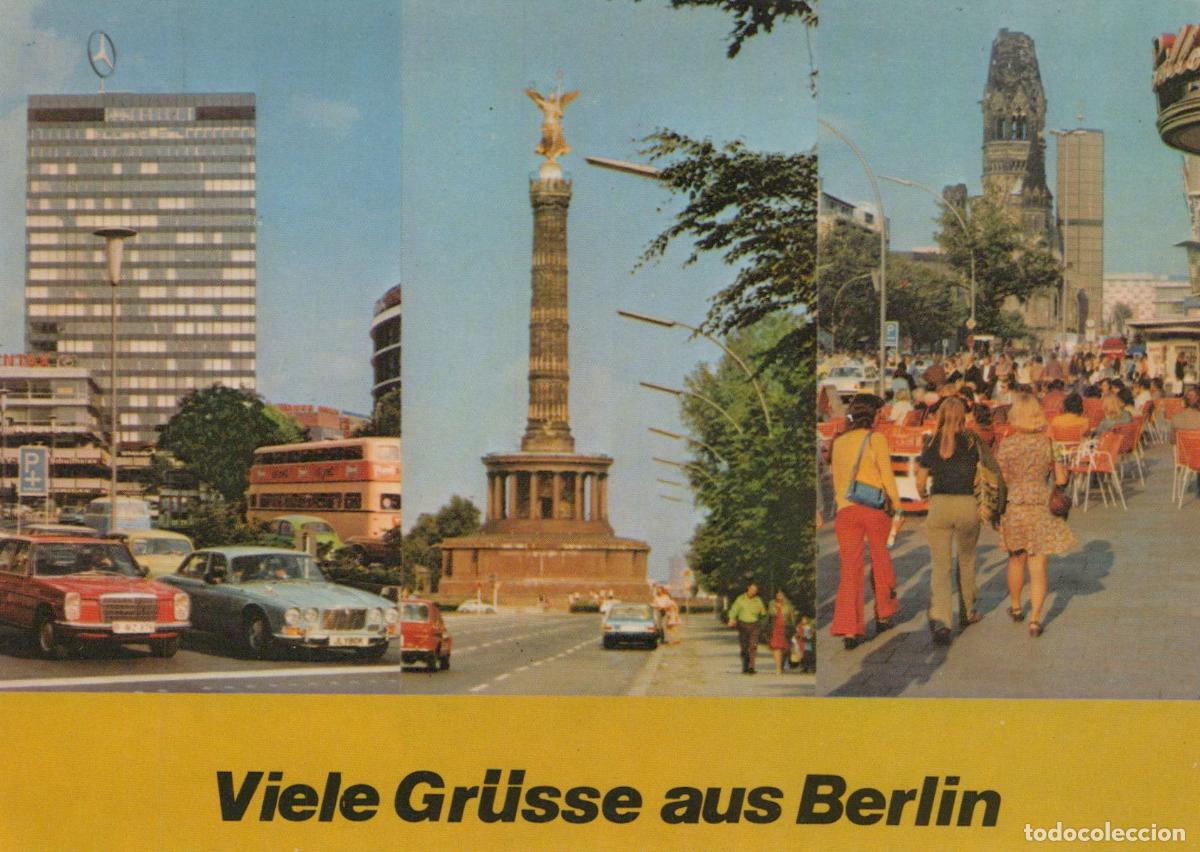Cartes Postales: Germany Berlin Europa Center Siegess&auml;ule Ged&auml;chtniskirche Unposted *YAX405