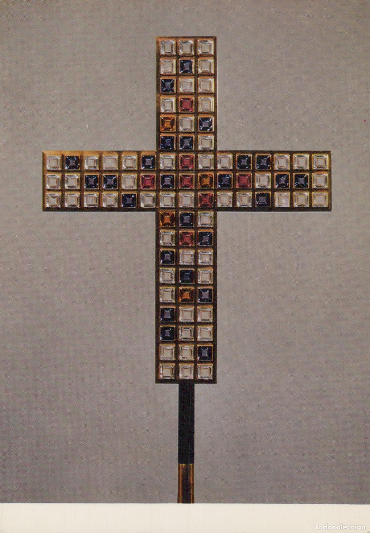 Cartes Postales: Germany Berlin Kaiser Wilhelm Ged&auml;chtnis Kirche Altar Cross Hans Markt *YAX637