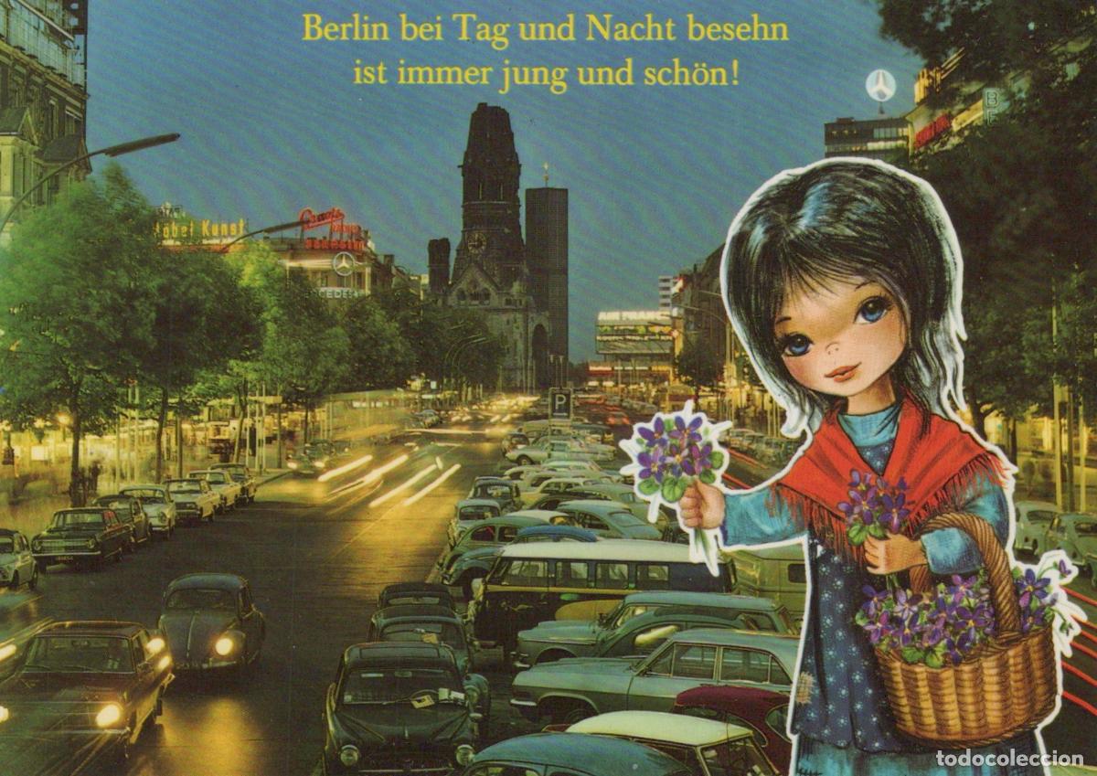 Postkarten: Germany Berlin Kurf&uuml;rstendamm Europa Center Night Scene With Unposted *YAX423