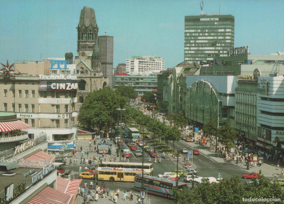 Cartes Postales: Germany Berlin Kurf&uuml;rstendamm Street Scene With Kaiser Wilhelm Unposted *YAX425