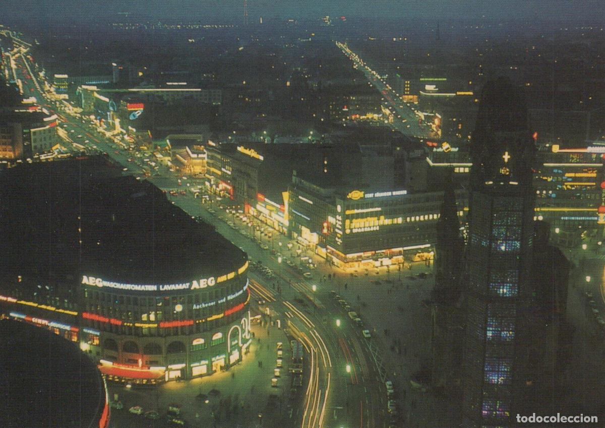 Postcards: Germany Berlin Europa Center City Kurf&uuml;rstendamm Night View Unposted *YAX431