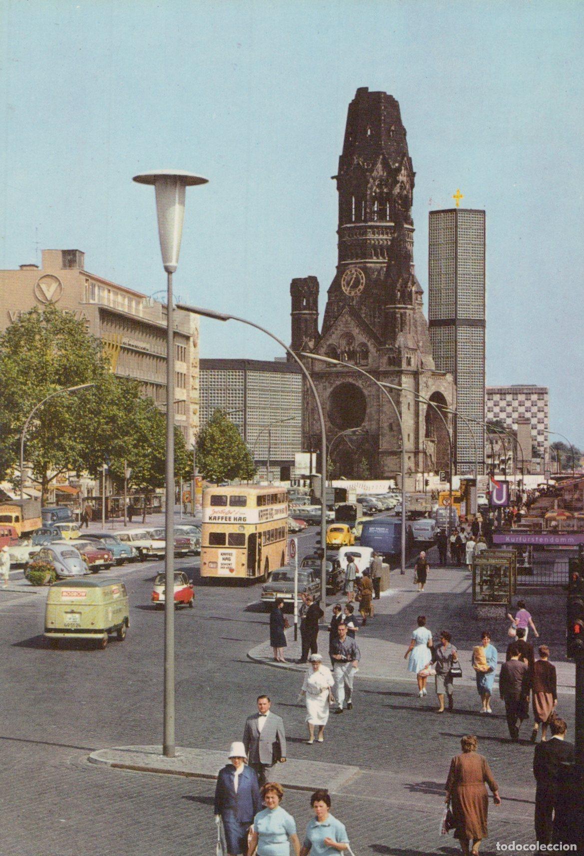 Postais: Germany Berlin Kaiser Wilhelm Memorial Church Kurf&uuml;rstendamm Unposted *YAX687