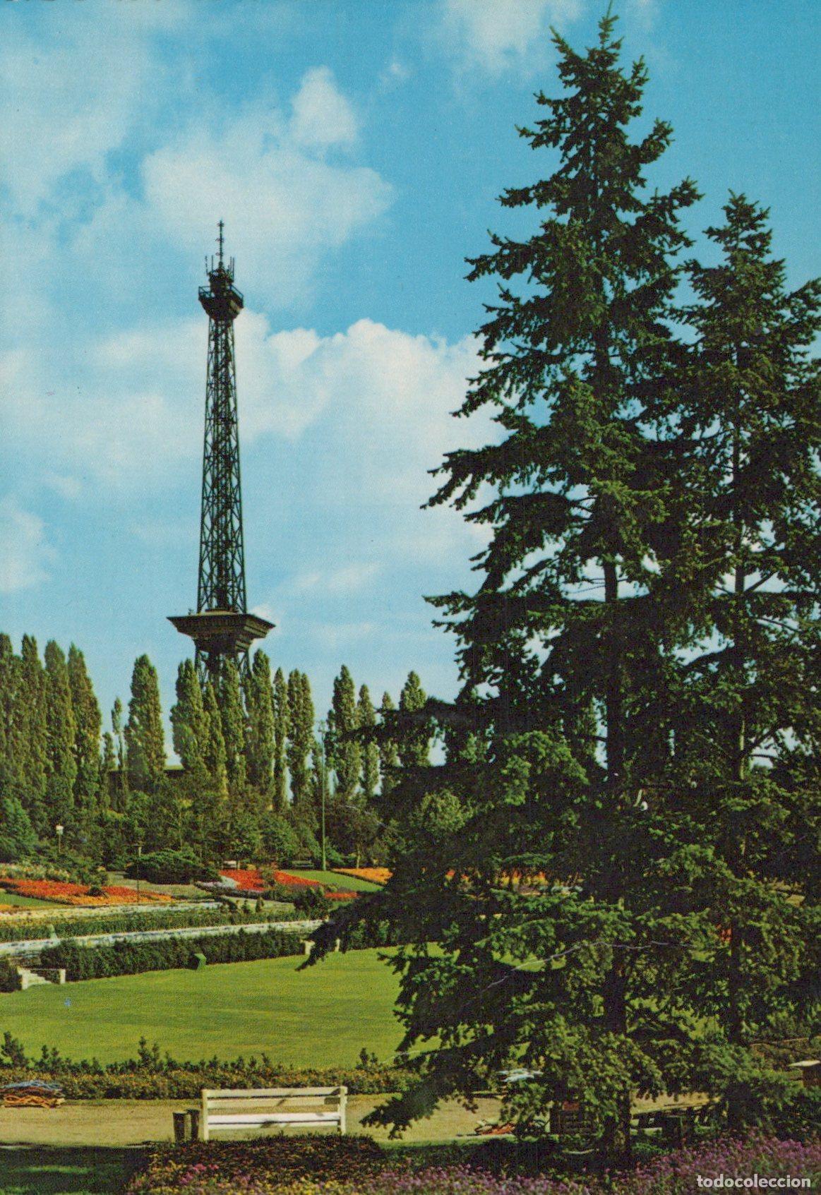 Postais: Germany Berlin Funkturm Radio Tower Messegel&auml;nde Park Landscape *YAX699
