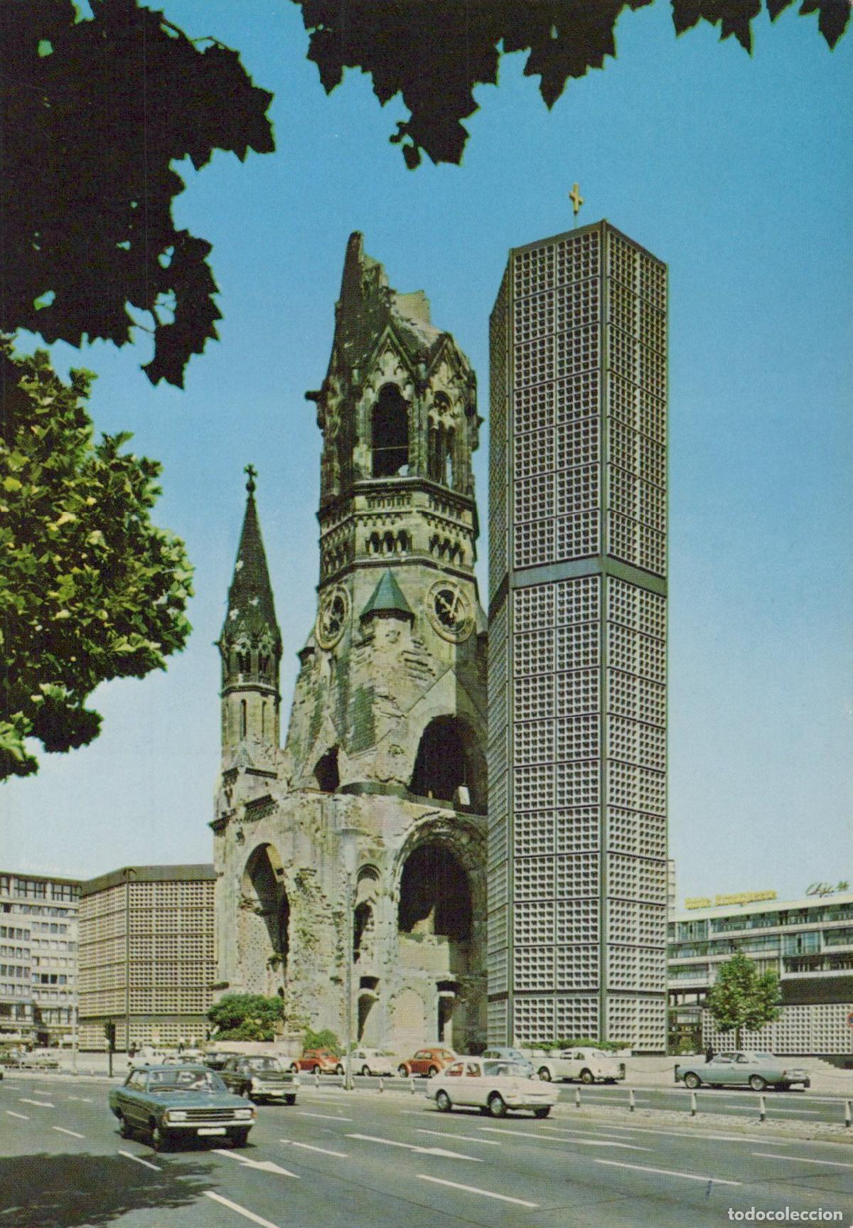 Postais: Germany Berlin Kaiser Wilhelm Memorial Church and New Church *YAX709