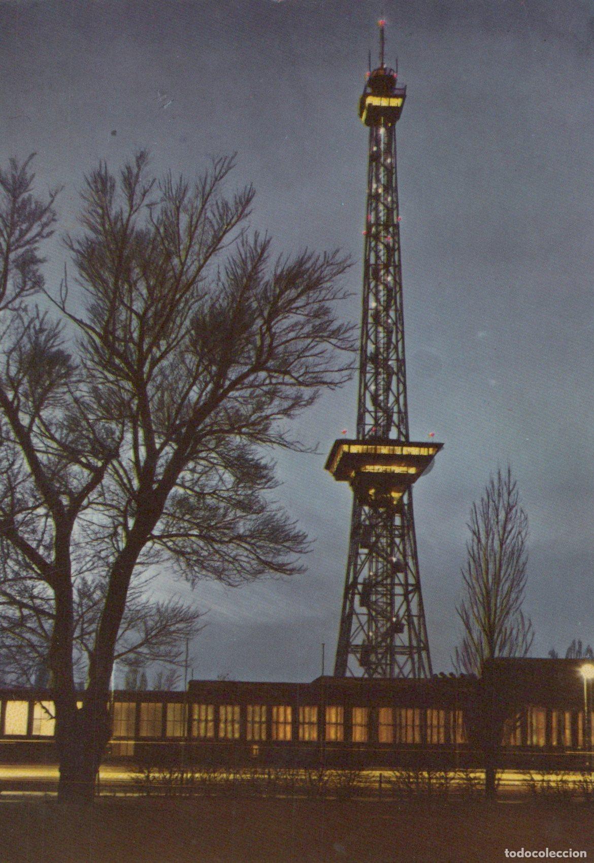 Postales: Germany Berlin Radio Tower Funkturm Exhibition Hall Night View *YAX721