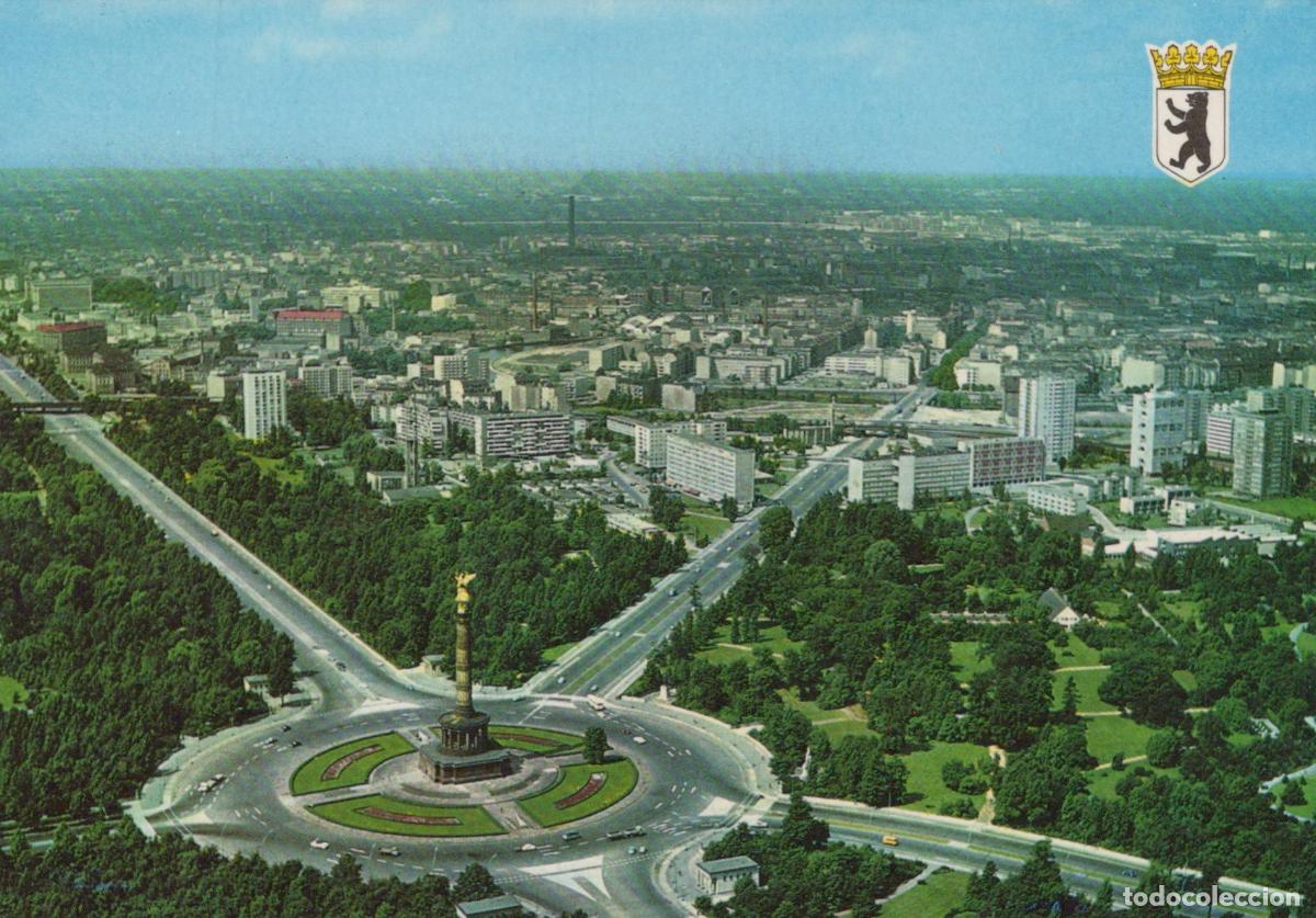 Postales: Germany Berlin Tiergarten Victory Column Hansa Quarters Aerial View *YAX496
