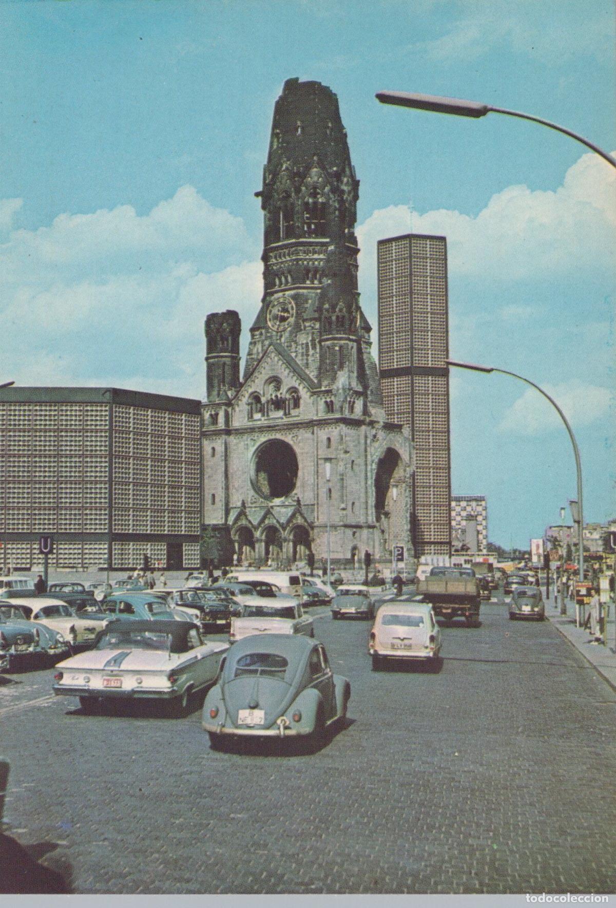 Cartes Postales: Germany Berlin Kaiser Wilhelm Memorial Church Modern Tower Unposted *YAX747