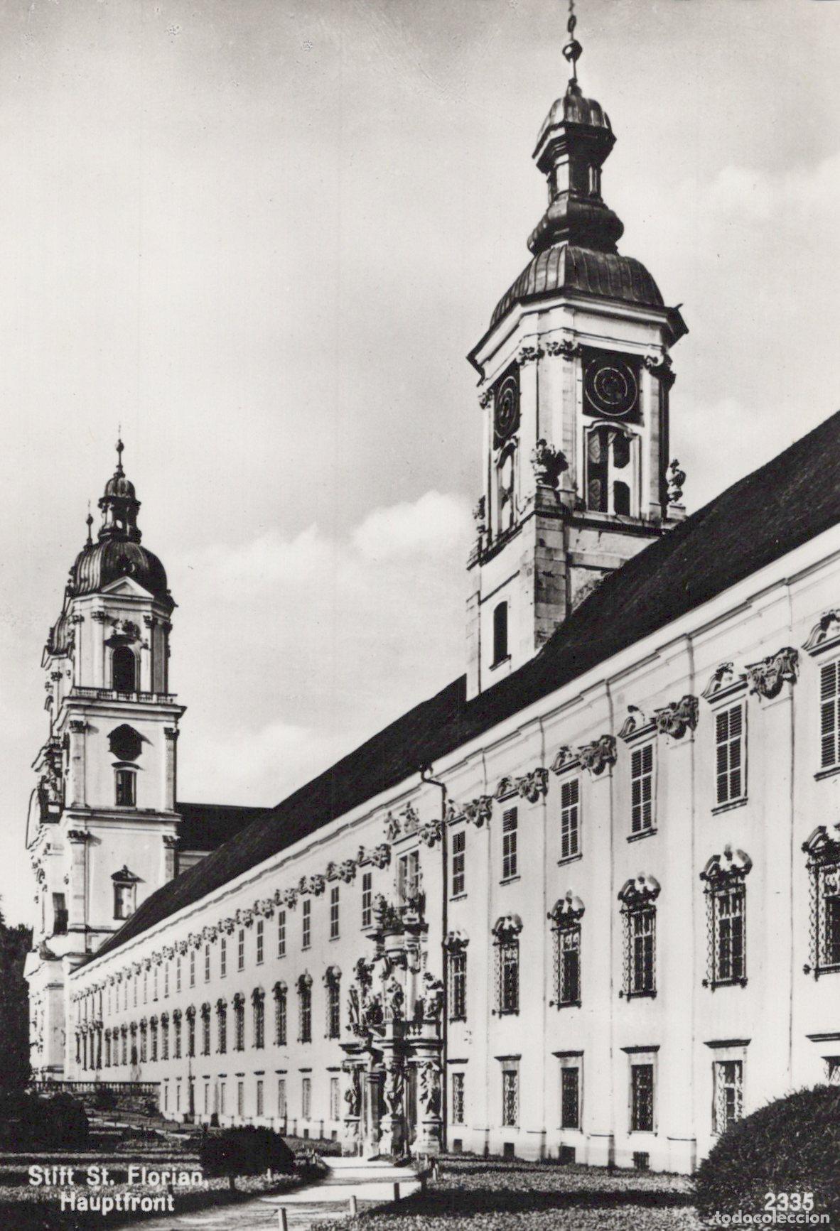 Postales: Austria St Florian Abbey Baroque Monastery Main Real Photo Unposted *YAX781