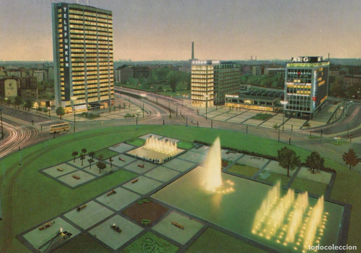 Cartoline: Germany Berlin Ernst Reuter Platz With Telefunken and Aeg Buildings *YAX552