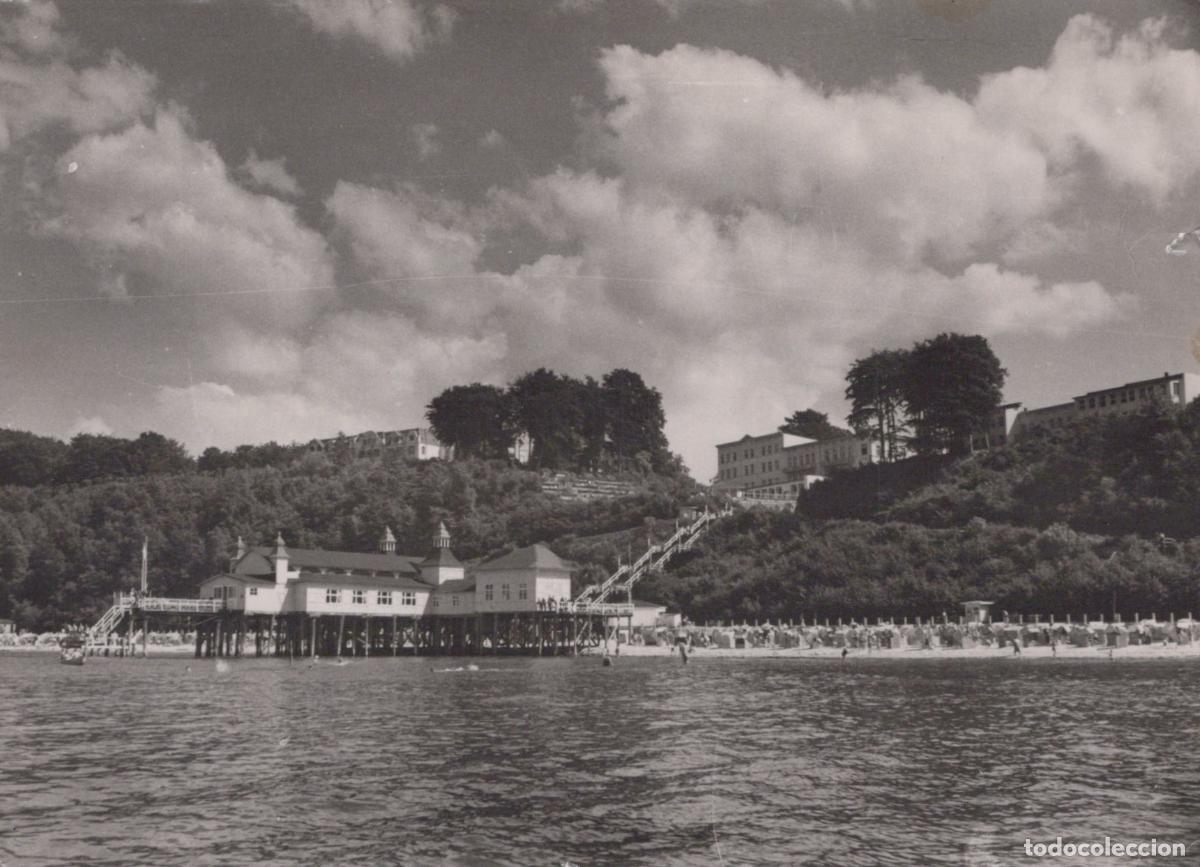 Postales: Germany Sellin Pier and Beach With Bathing Guests *YAX837
