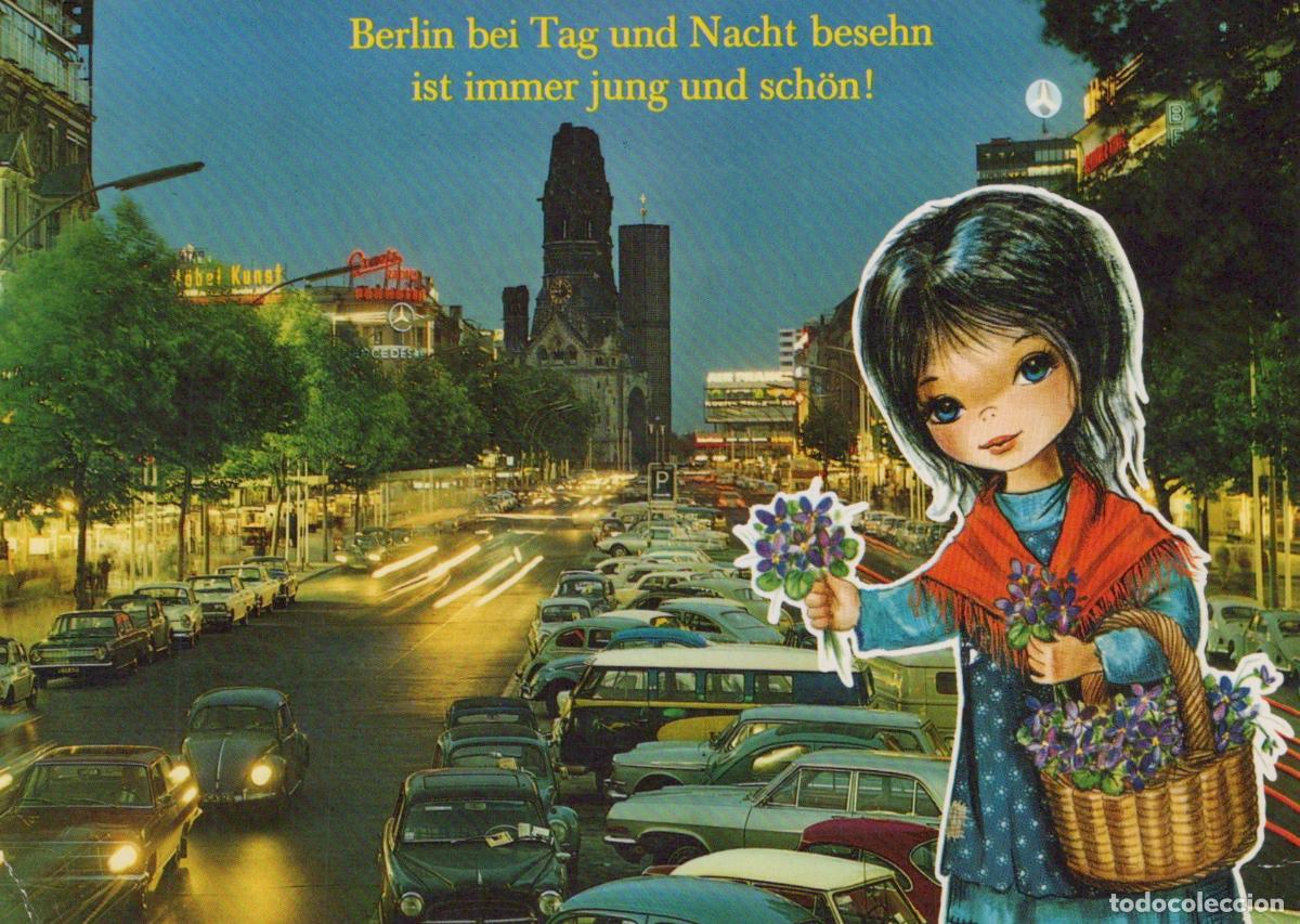 Postcards: Germany Berlin Kurf&uuml;rstendamm Europa Center Kaiser Wilhelm Memorial *YAX560