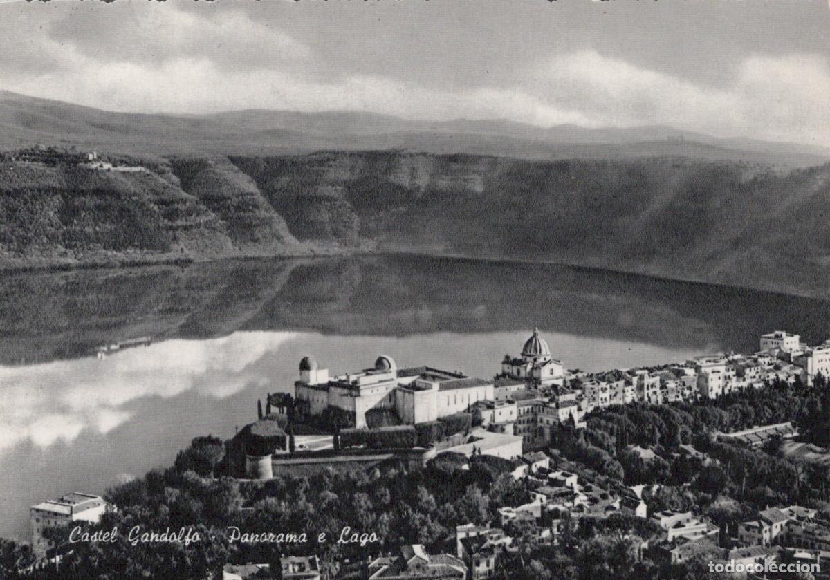 Postcards: Italy Castel Gandolfo Panorama and Lake Region City View Unposted *YAX849