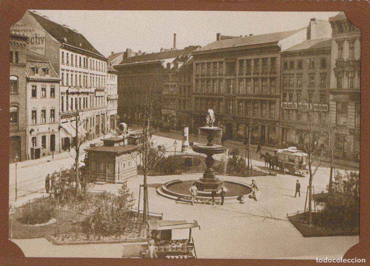 Cartoline: Germany Berlin Spittelmarkt Spindlerbrunnen Fountain Square Unposted *YAX572