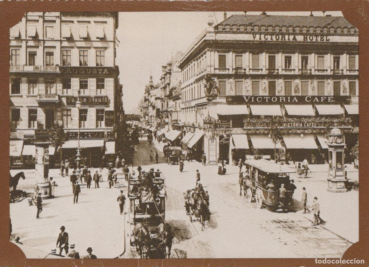 Cartoline: Germany Berlin Unter den Linden Friedrichstrasse Victoria Hotel Unposted *YAX574