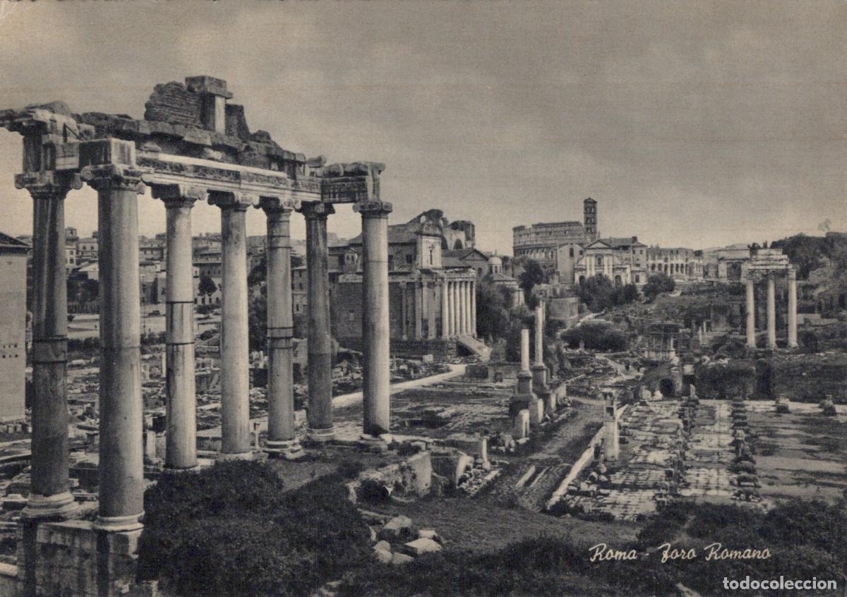 Postcards: Italy Rome Roman Forum Ancient Ruins Columns Architecture Unposted *YAX863