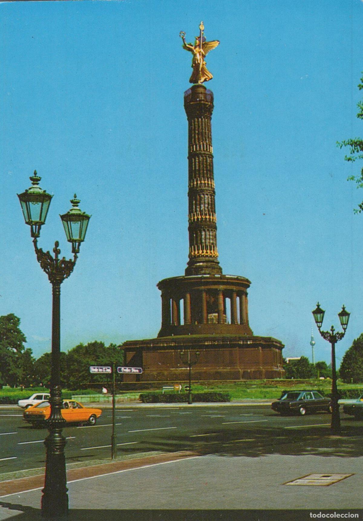 Postales: Germany Berlin Victory Column Siegess&auml;ule With Traffic and Unposted *YAX586