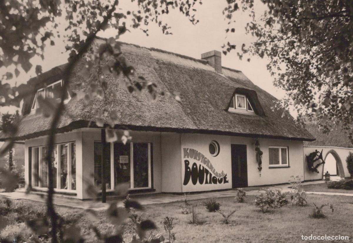Postales: Germany Zingst Kunstgewerbe Boutique Helga Meinke Real Photo Unposted *YAX879