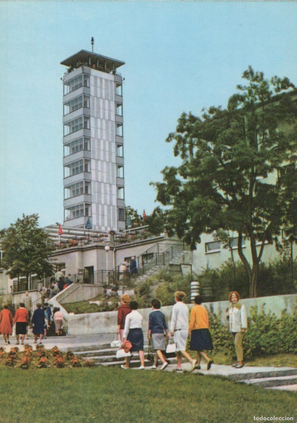 Postcards: Germany Berlin M&uuml;ggel Tower Modern Architecture With People East *YAX604