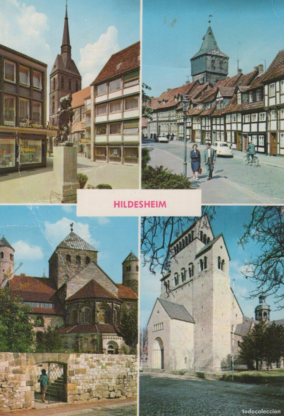 Postcards: Germany Hildesheim Churches St Andreas St Michaelis Dom Loppenberg *YAX924