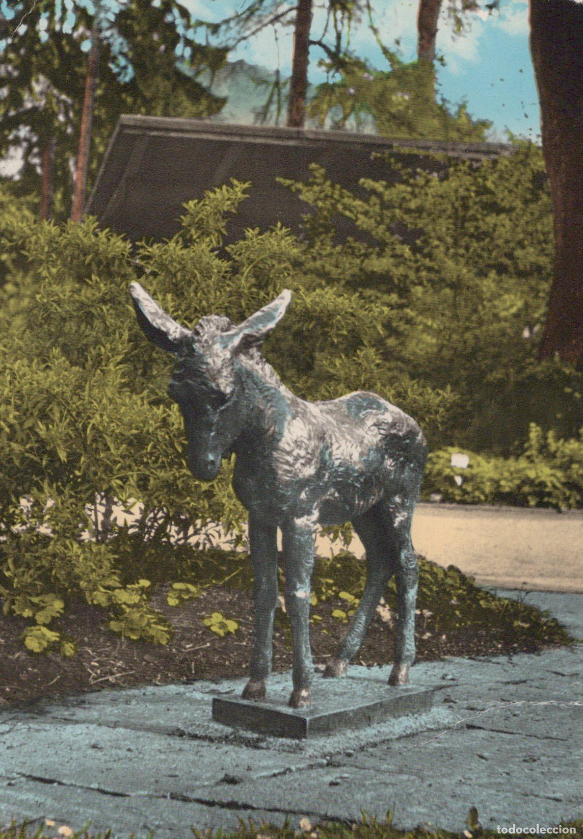 Postais: Germany Badenweiler Bronze Donkey Sculpture By Rende Stehlens in Kurpark *YAX930