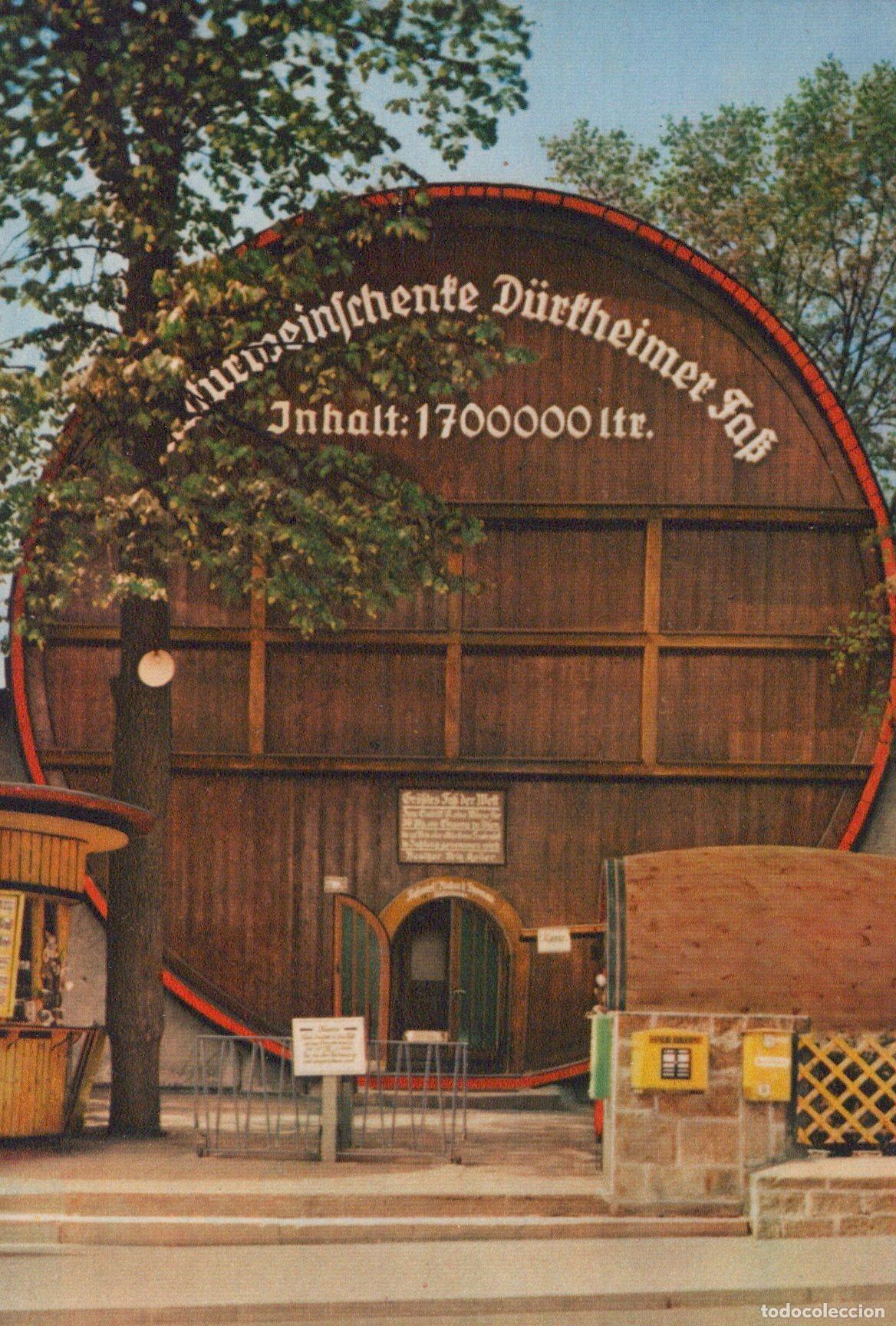 Postcards: Germany Bad D&uuml;rkheim D&uuml;rkheimer Fass Giant Wine Barrel 1 7 Unposted *YAX938