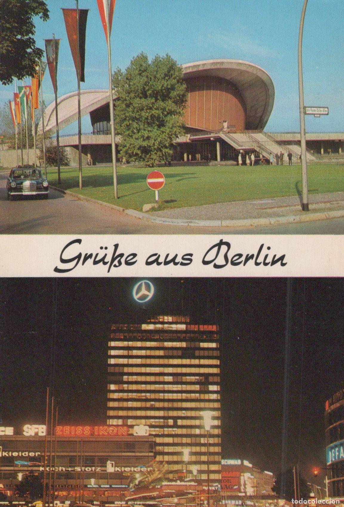 Postcards: Germany Berlin Kongresshalle Europa Center With Haus der Unposted *YAX952