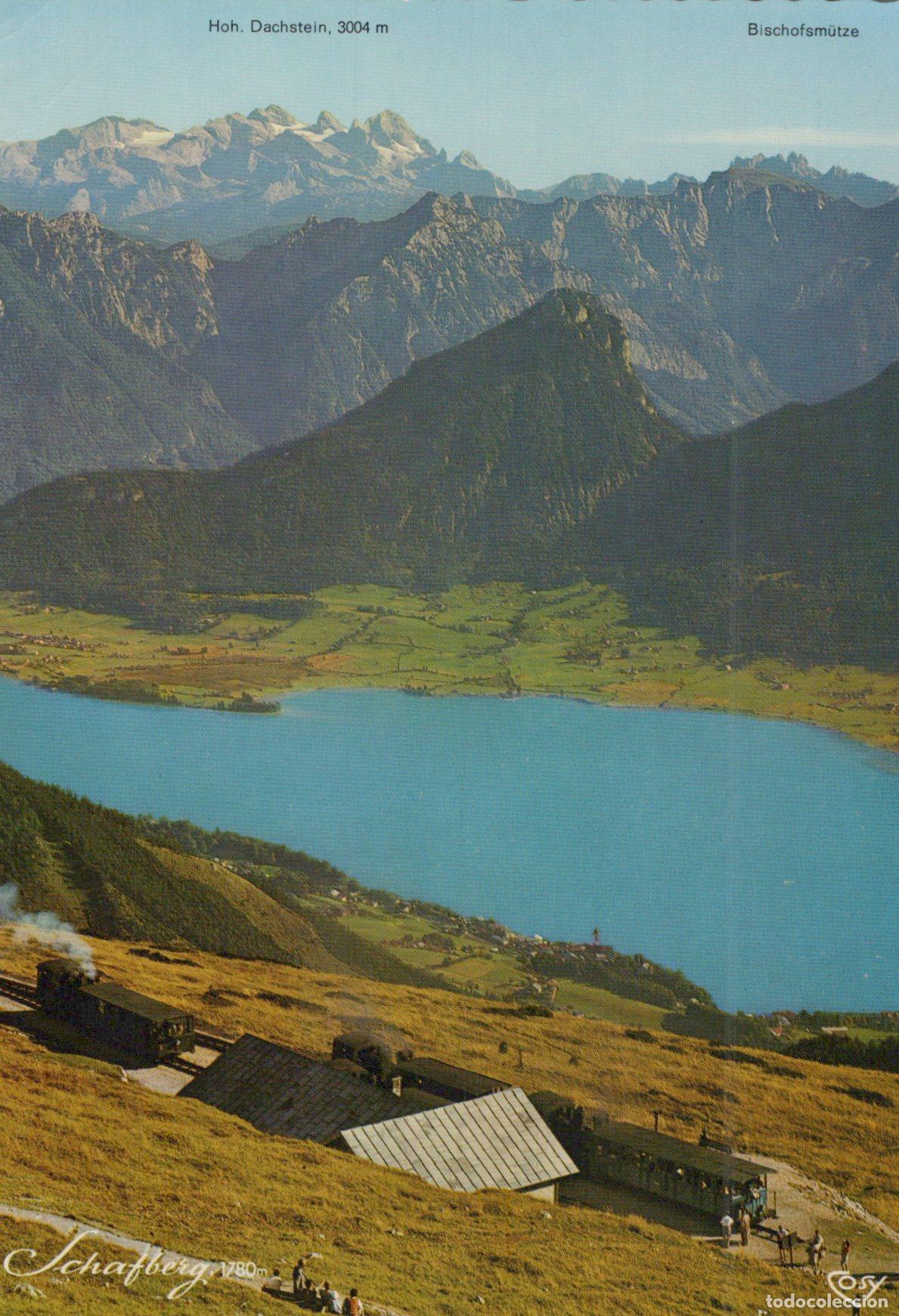 Postcards: Austria St Wolfgang Schafberg Mountain Railway Lake Wolfgang Unposted *YAX966
