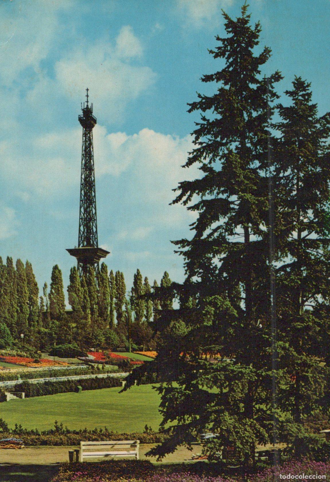 Postcards: Germany Berlin Funkturm Radio Tower and Gardens *YAX972