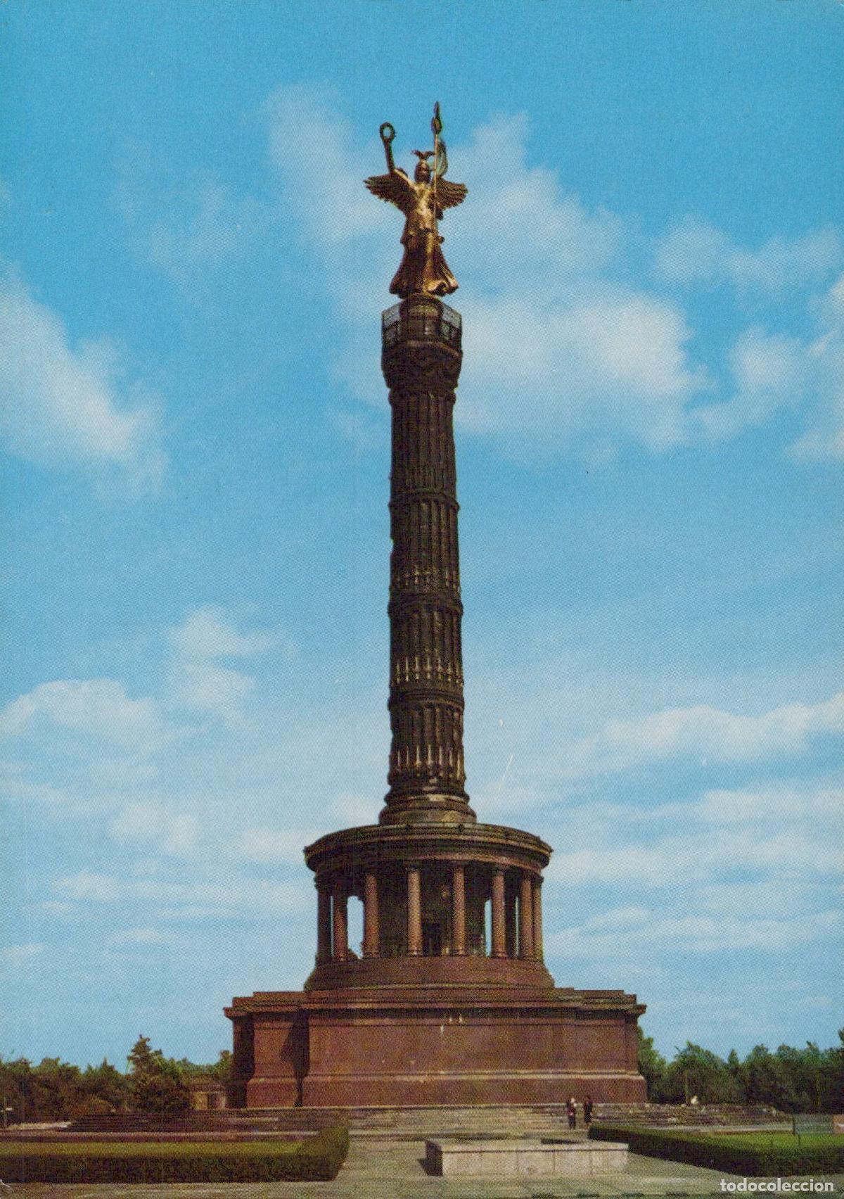 Postcards: Germany Berlin Victory Column Siegess&auml;ule Monument Architecture Unposted *YAX652