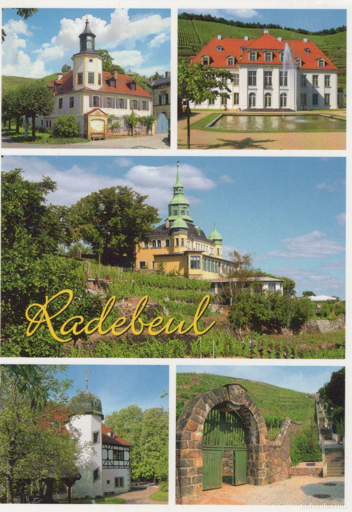 Postcards: Germany Radebeul Historic Buildings Vineyards Schloss Wackerbarth *YAX980