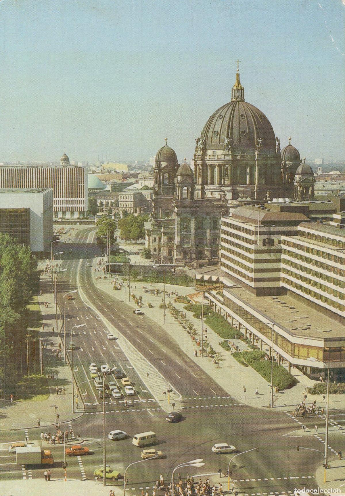 Cartoline: Germany Berlin Cathedral Cityscape Karl Liebknecht Stra&szlig;e East *YAX718