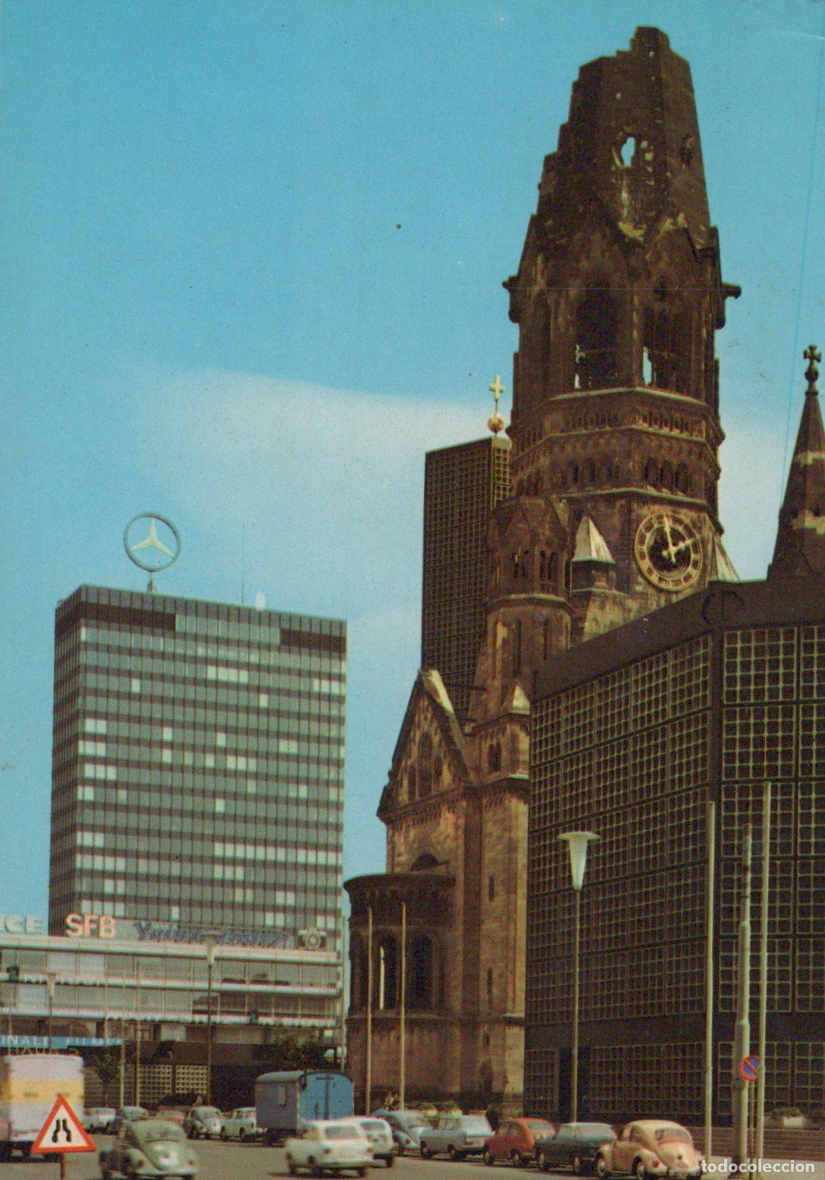 Postais: Germany Berlin Kaiser Wilhelm Memorial Church and Europa Center With *YAX720