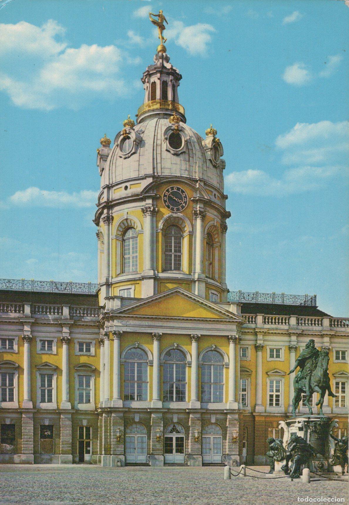 Postcards: Germany Berlin Charlottenburg Palace Baroque Architecture Statue *YAX724