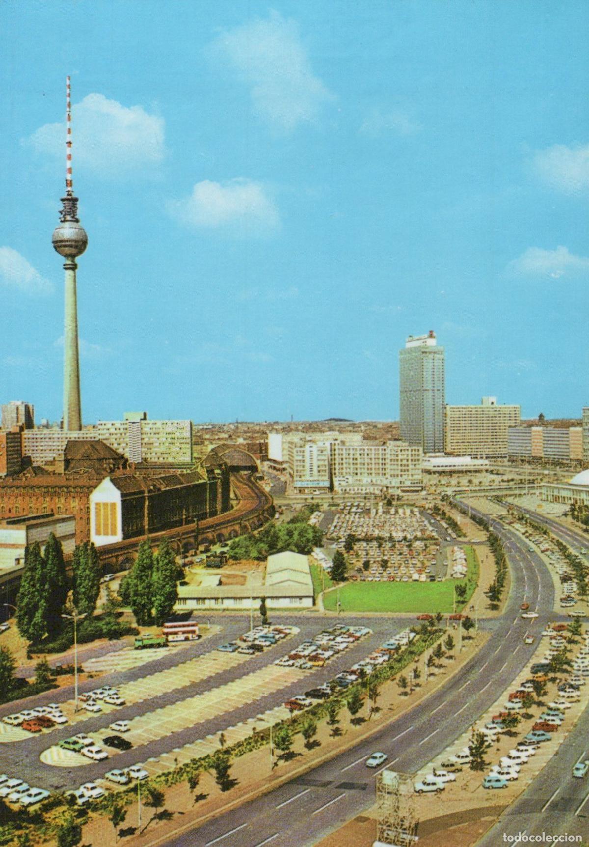 Postcards: Germany Berlin Capital of Gdr Cityscape With TV Tower and Unposted *YAX742