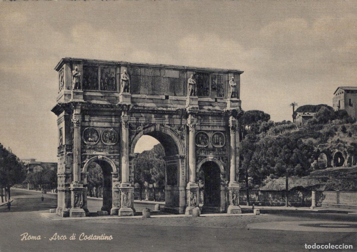 Postais: Italy Rome Arch of Constantine Ancient Roman Triumphal Arch Unposted *YAX858