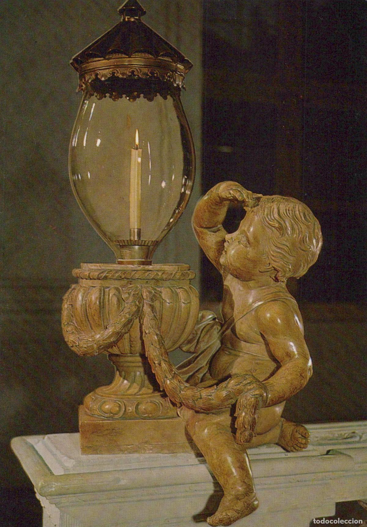 Postales: Germany W&uuml;rzburg Residenz Staircase Putto With Lantern By J P Unposted *YAX927