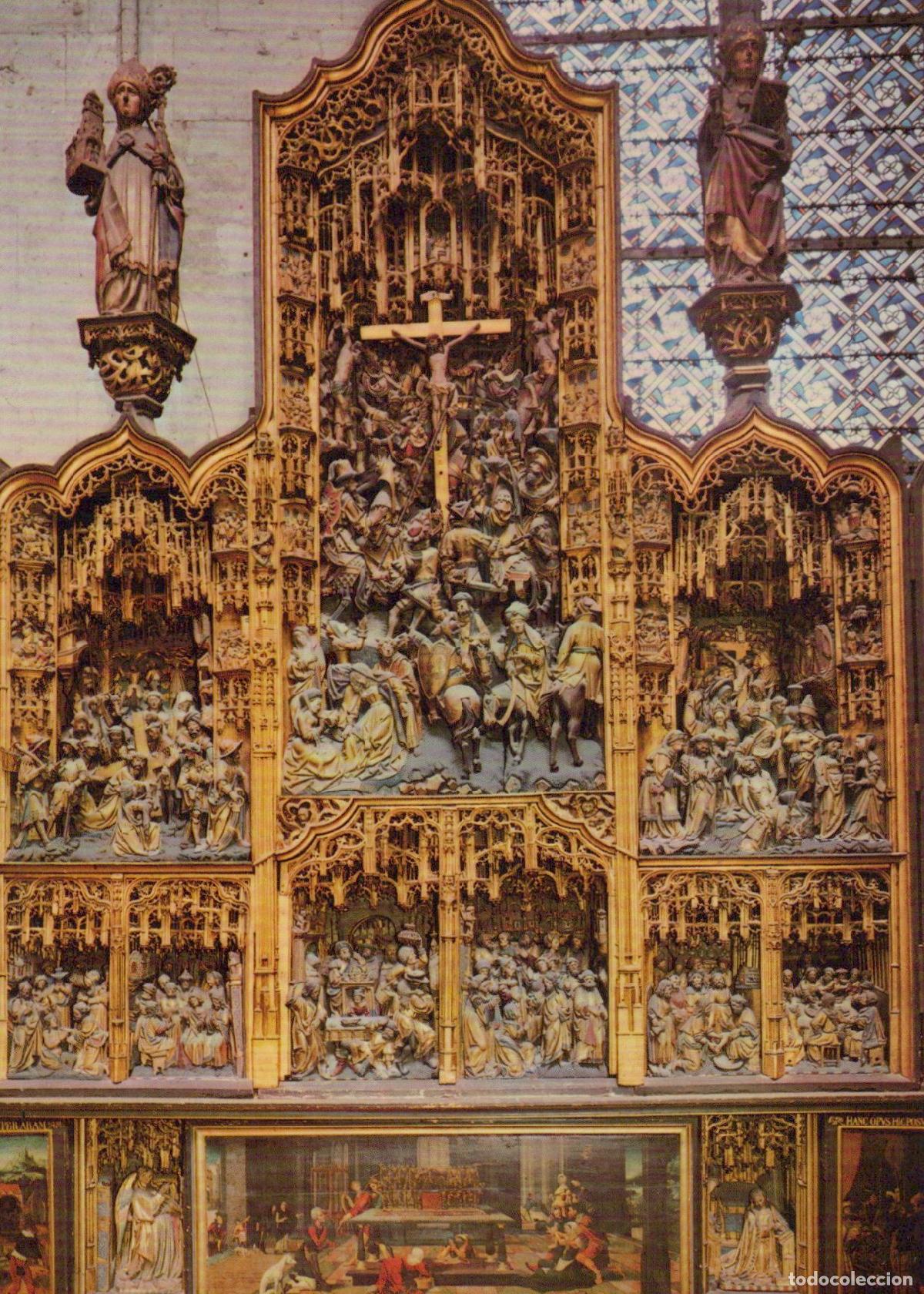 Postales: Germany Cologne Cathedral Agilolphus Altar Antwerp Carved Altar Unposted *YAX935