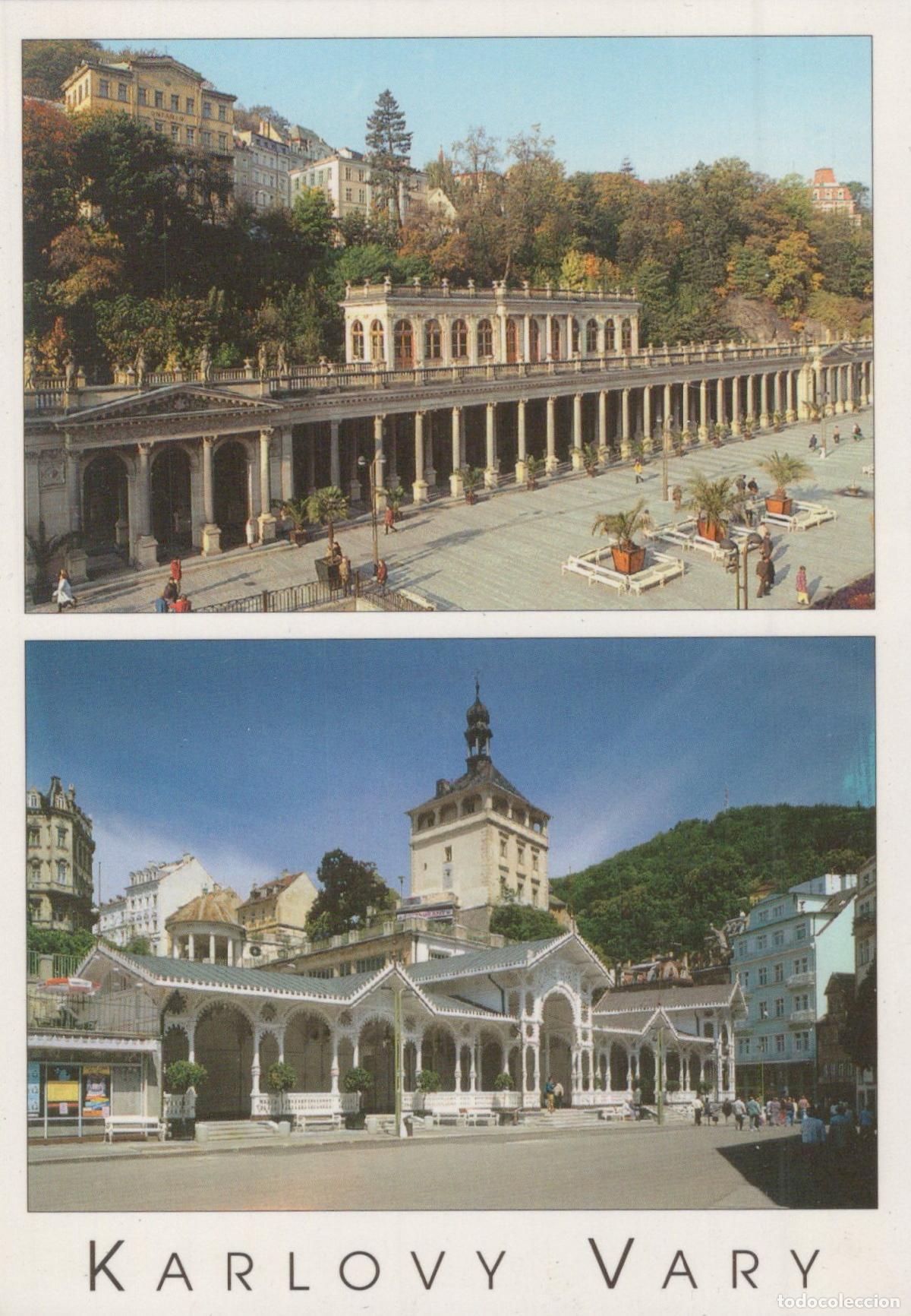 Postales: Czech Republic Karlovy Vary MILL Spring Market Colonnades Unposted *YAY039