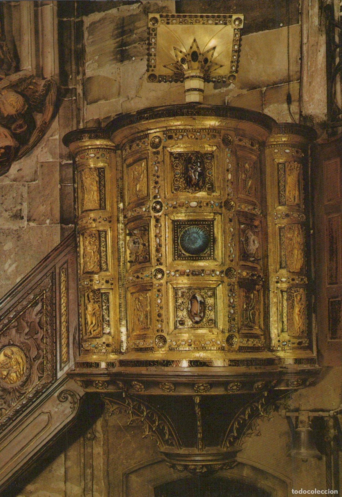 Cartes Postales: Germany Aachen Cathedral Ambo Pulpit Golden Ornate Religious Unposted *YAY061