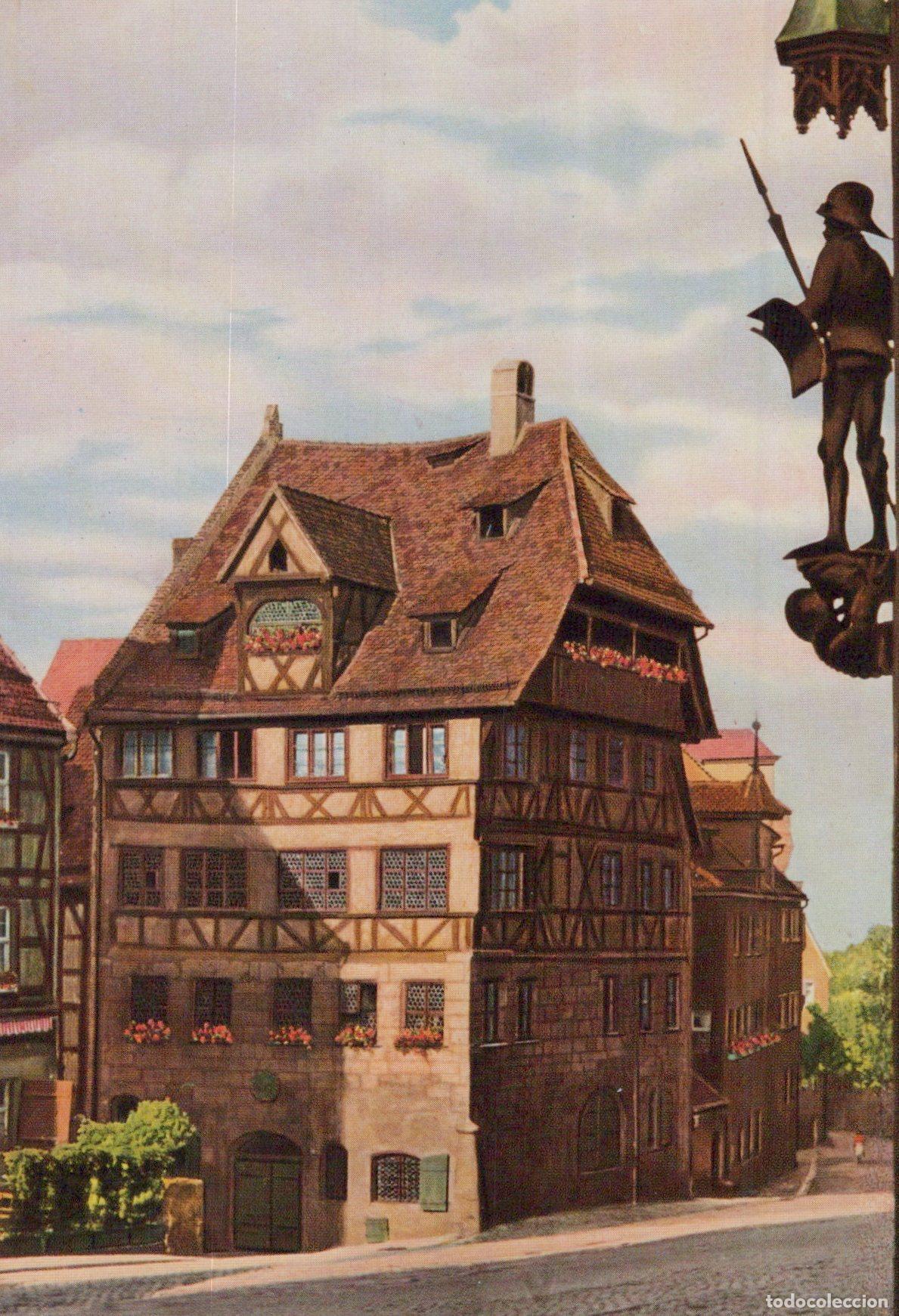 Postkarten: Germany Nuremberg Albrecht D&uuml;rer House Historic Timber Framed Unposted *YAY066