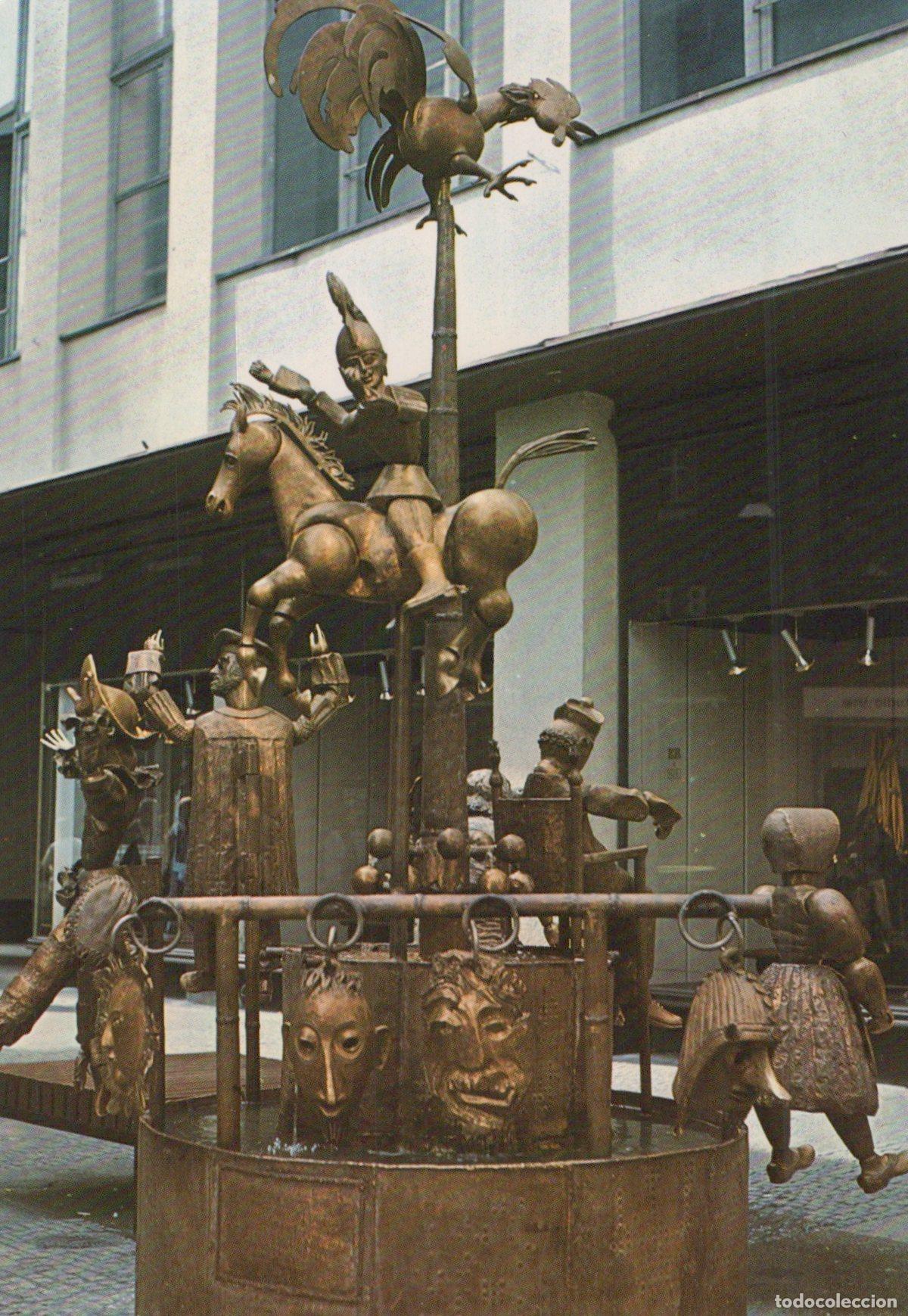 Cartes Postales: Germany Aachen Bad Puppenbrunnen Fountain Bronze Sculpture 1974 Unposted *YAY063