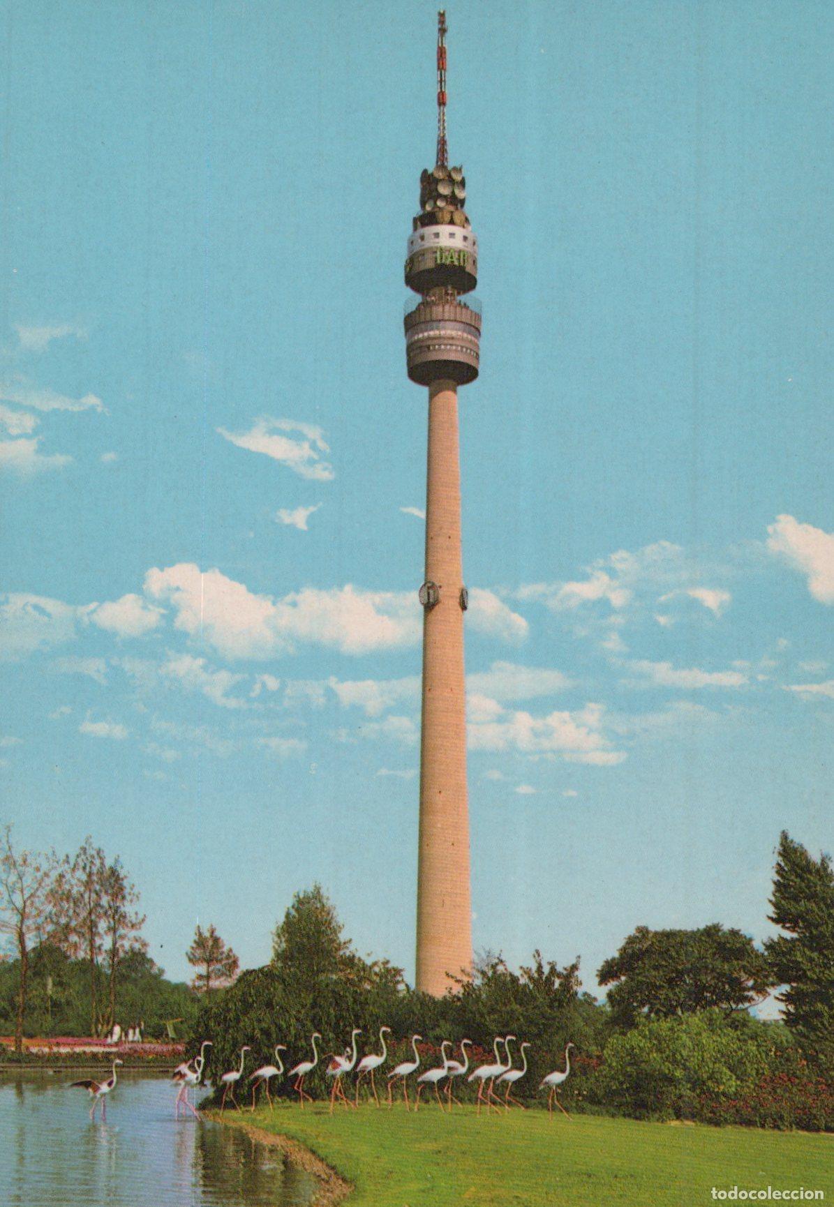 Cartes Postales: Germany Dortmund Westfalenpark Fernsehturm TV Tower Flamingos Unposted *YAY067
