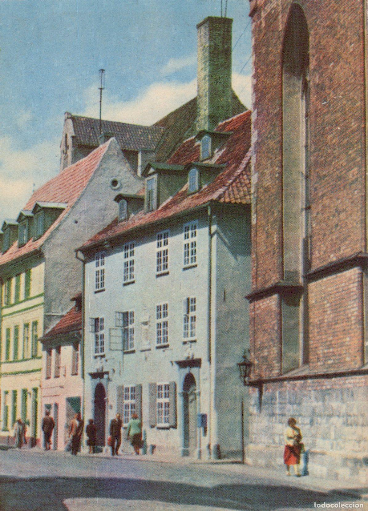 Cartoline: Latvia Riga Old Town Skārņu Street Ex Convent Building Unposted *YAY076