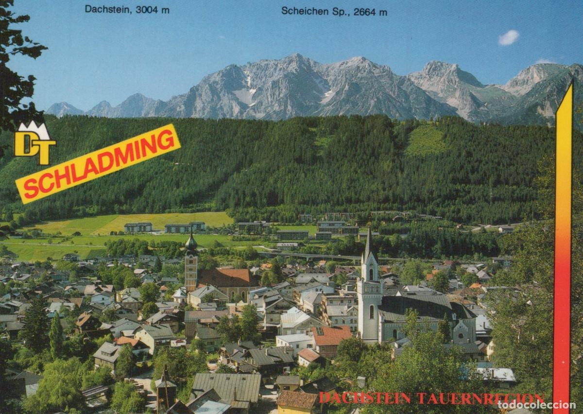 Cartes Postales: Austria Schladming Dachstein Tauernregion Alpine Town Mountain Unposted *YAY096