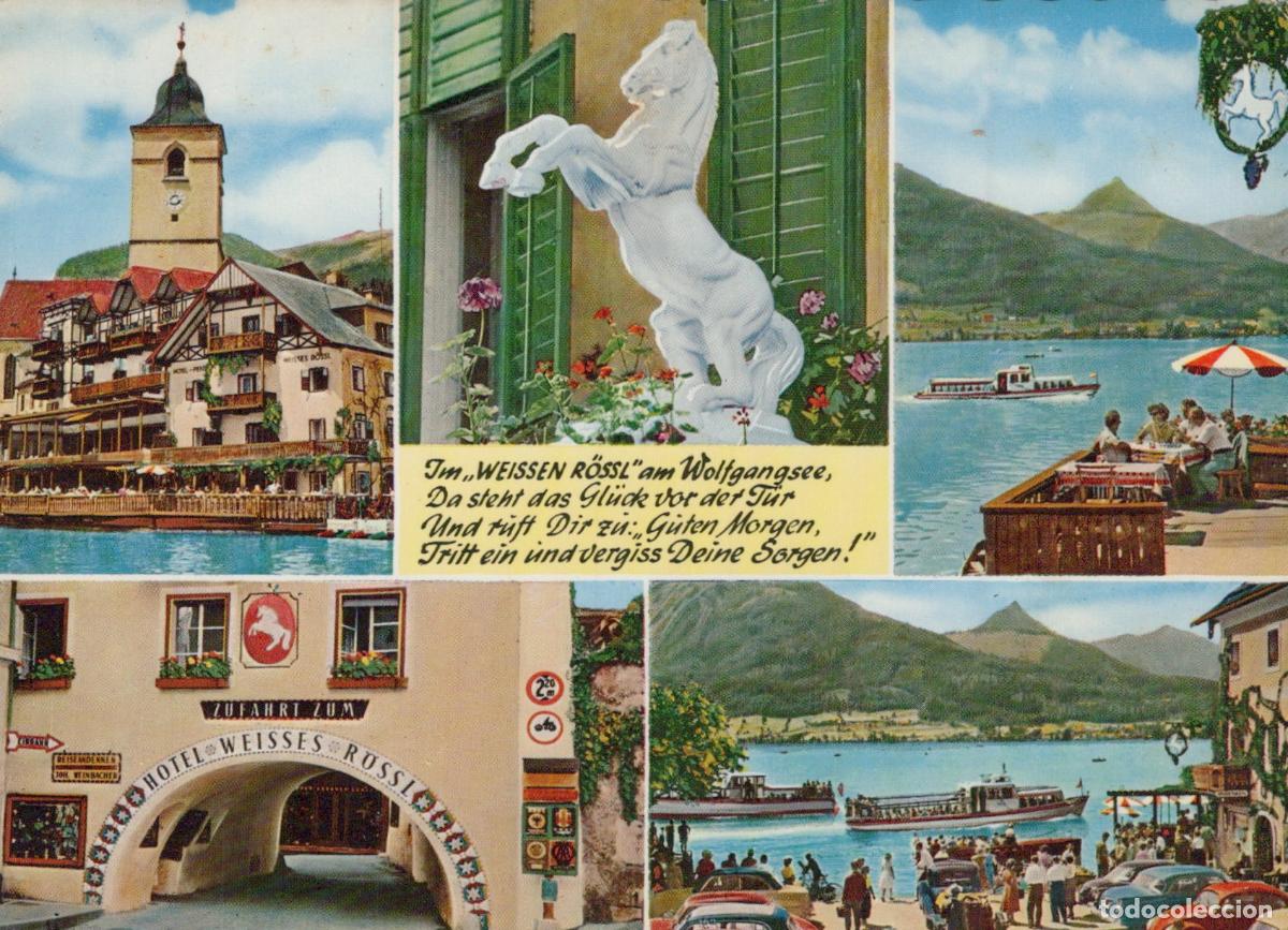 Cartes Postales: Austria St Wolfgang am See Hotel Weisses R&ouml;ssl *YAY098
