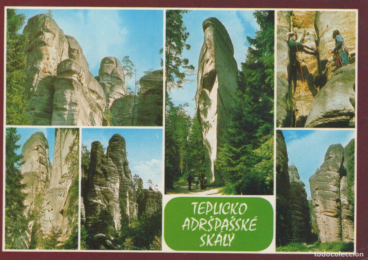 Cartes Postales: Czech Republic Teplice Nad Metuj&iacute; Teplice Adr&scaron;pach Rocks Rock Unposted *YAY258