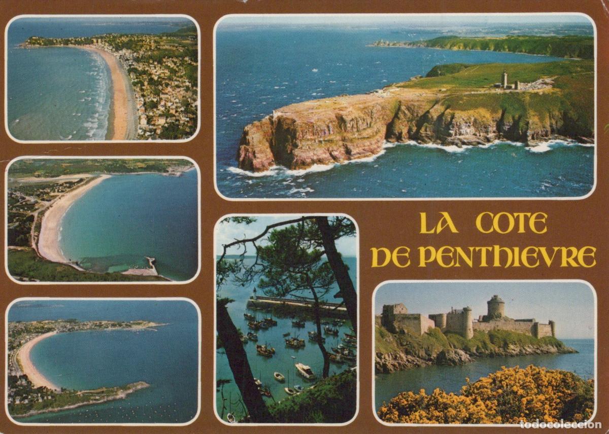 Cartes Postales: France La Cote de Penthievre Coastal Views Beaches Lighthouse Fort *YAY119